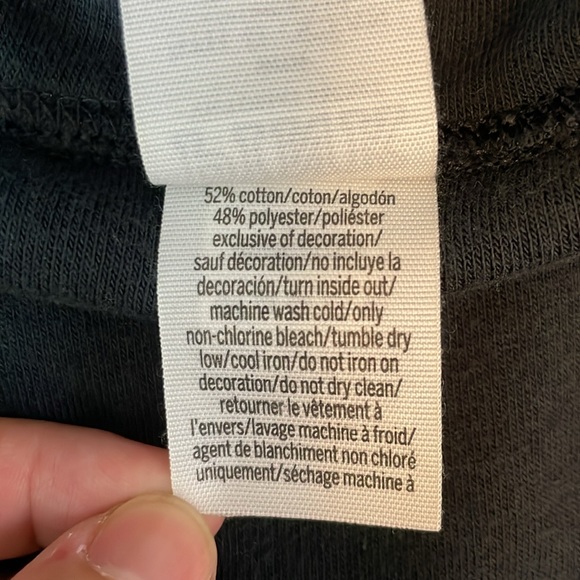 Victoria’s Secret Pink UT black gray fleece jacket size xs - Picture 6 of 7